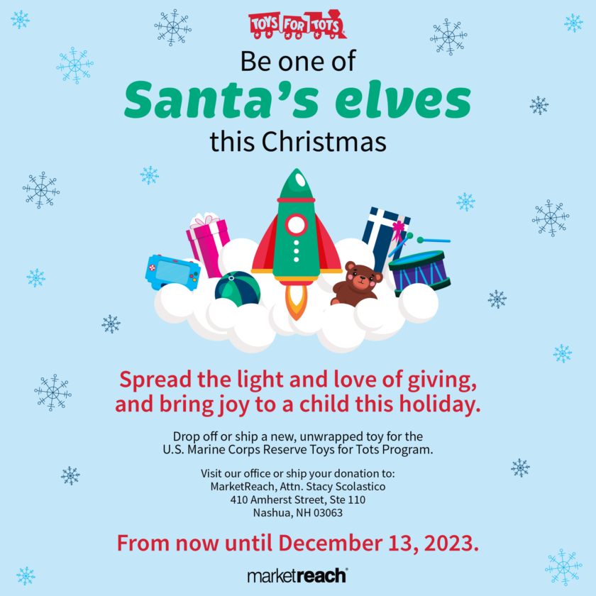 Help give more children a joyful holiday, drop off new toys at